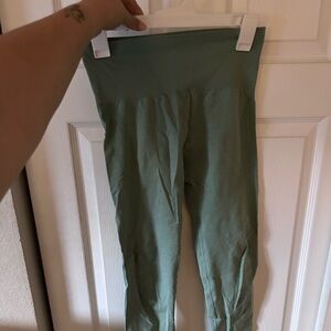 Medium khaki, contour leggings